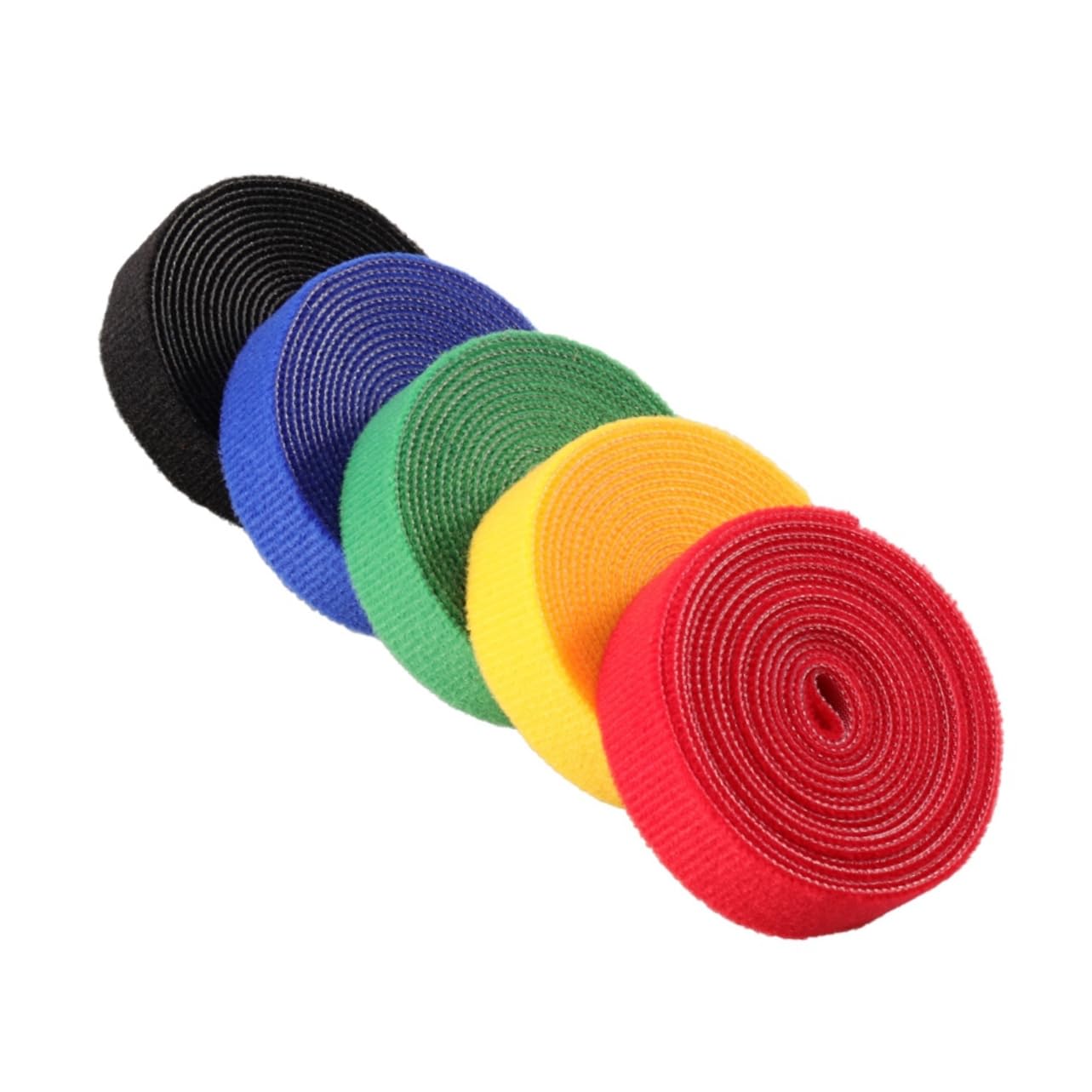ARTIBETTER Reusable Hook and Loop Adhesive Cable Ties 1m Wire Organizer for Electronics Fasten Cables or Office