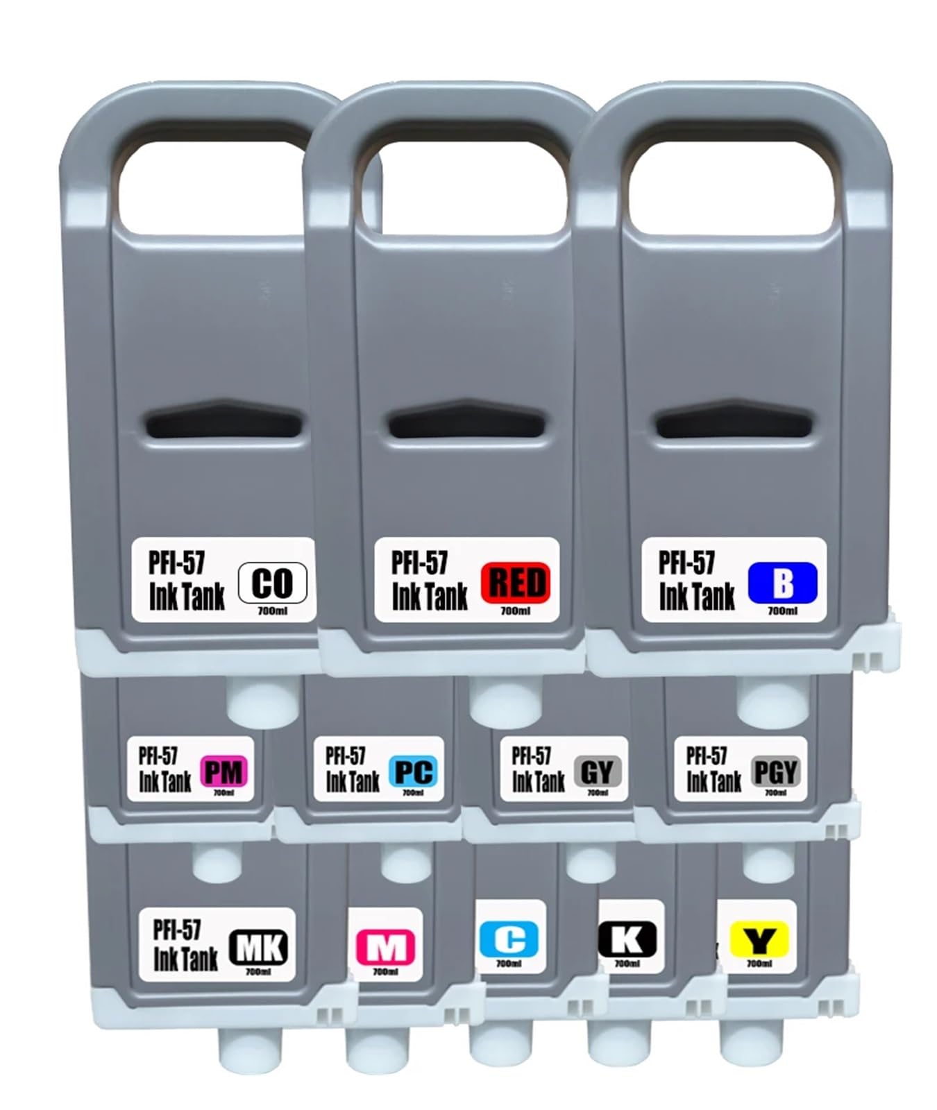 Cartuccia d'inchiostro PFI-57 PFI57 compatibile con stampanti Canon PRO