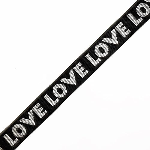 Miniatura 6 de 3-Yards 1-12" (38mm) Cinta de cinta de amor, TR-11604 (rojo)