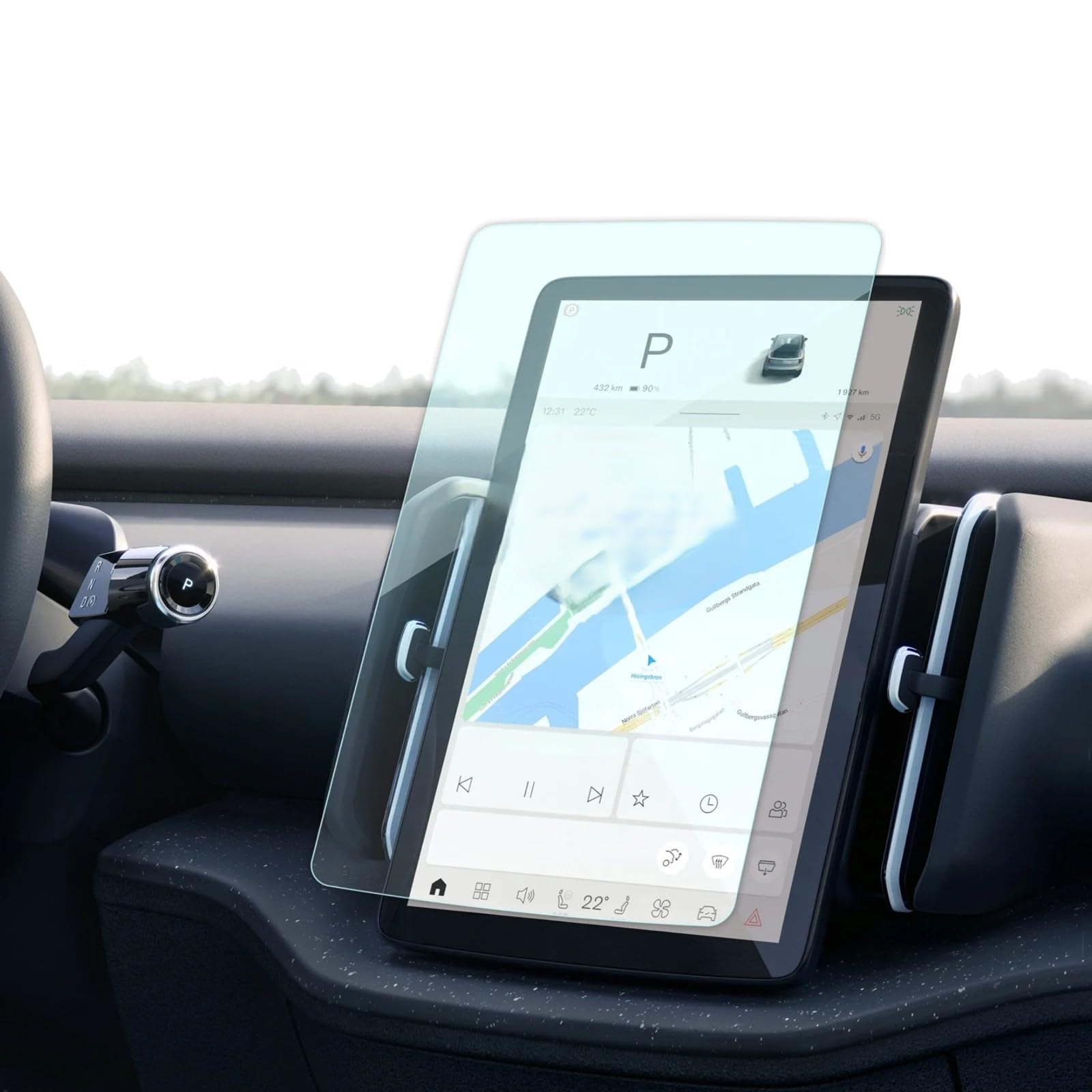 Volvo EX30 2025 Uyumlu Navigasyon 9H Nano Ekran Koruyucu