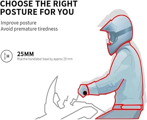 Miniatura 4 de Handlebar Riser Bar For Ya&amp;maha For XTZ 1200 For XT 1200 Z XT1200Z For T&amp;enere XTZ1200 2014- Motorcycle Handlebar Riser Drag Handle Bar Clamp Extend