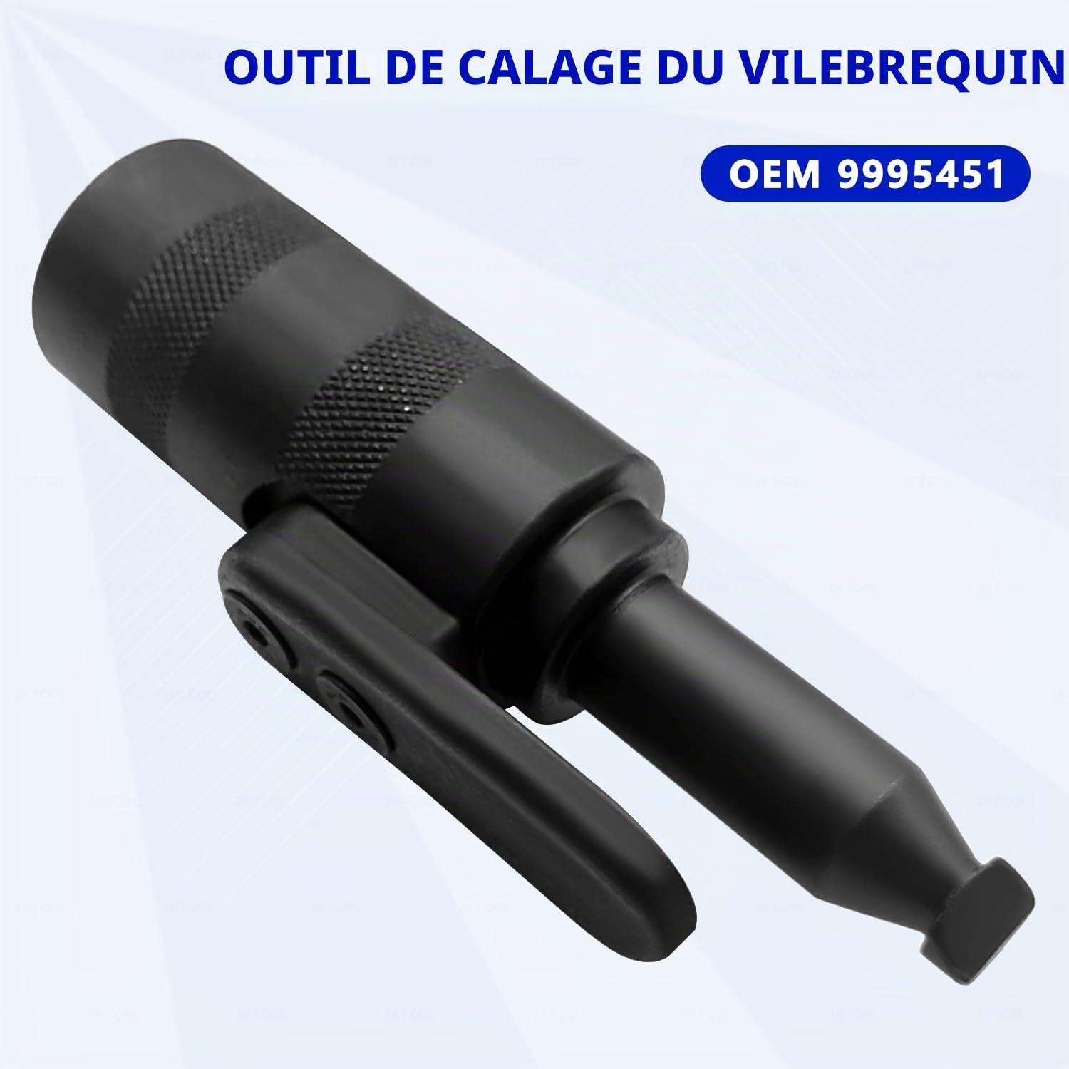 ZKTOOL Kit d'Outil de Verrouillage d'Arbre à Cames pour Synchronisation Moteur, Compatible avec Volvo S40 S60 XC90, Outils de Synchronisation de Vilebrequin, OEM 9995451, 9995452
