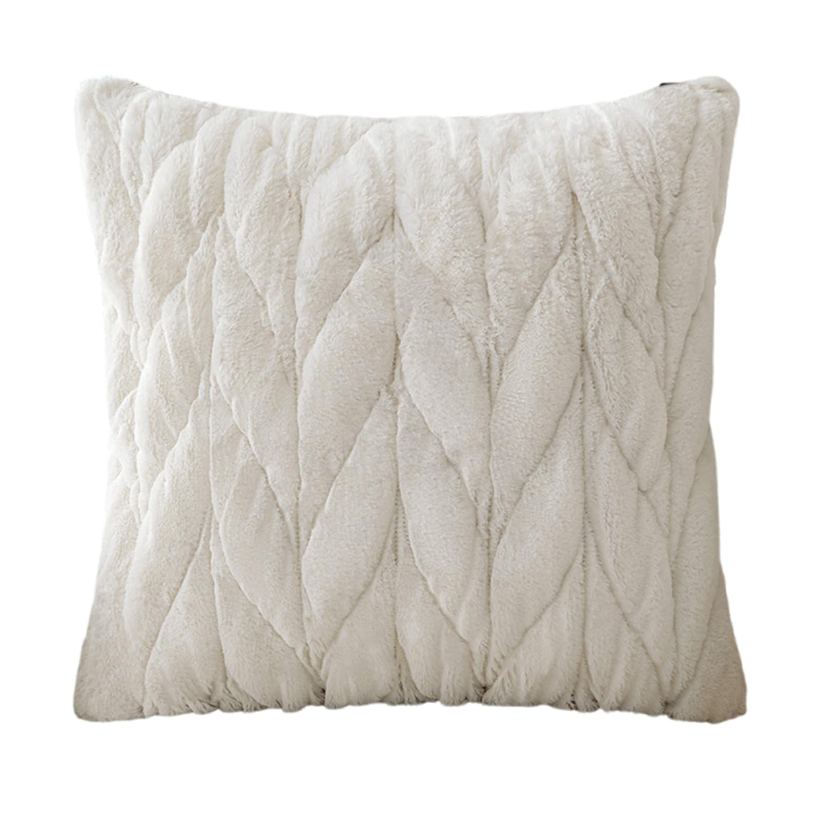 Mekalero Woven Fried Dough Twists Pillow Covers, Soft to Touch Fabric Sofa Throw Pillow Covers for Bed, Couch, and Chair Woven Fried Dough Twists Pillowcases