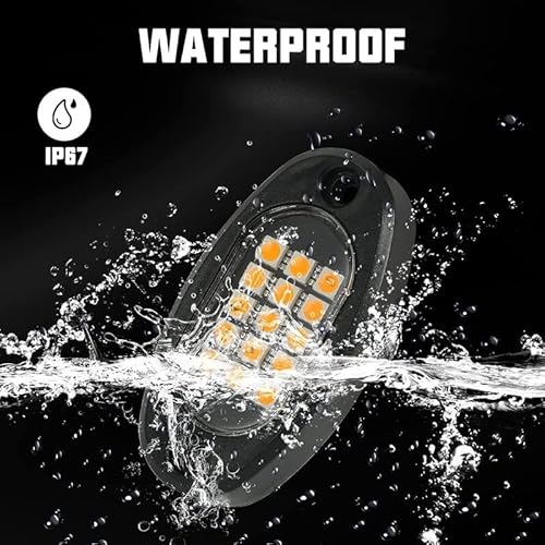 Winunite WINUNITE-SINGLE-COLOR 8 Pods White Rock Lights thumb #3