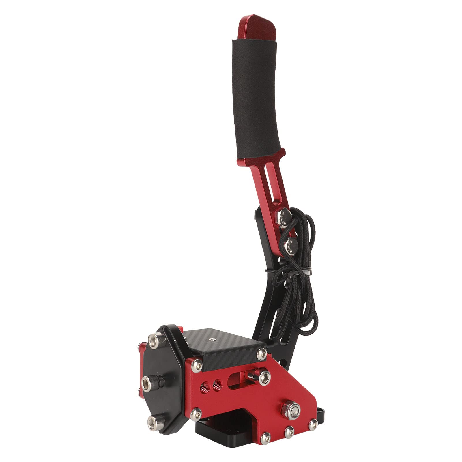 Sim Handbrake, High Accuracy 64 Bit USB Handbrake Tensile Spring Plug and Play for T300 for G29 (Red)-image-18