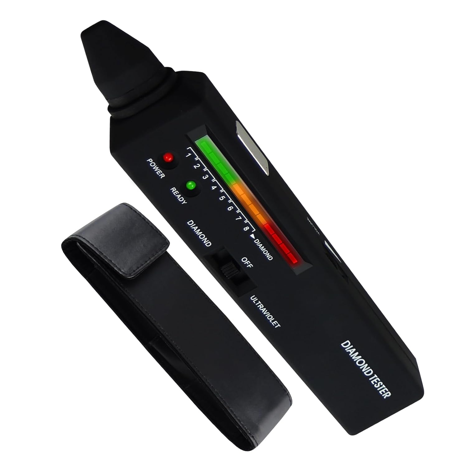 Diamond Test Analyst Real High Accuracy Diamond Tester with Ultraviolet (UV) Light, Professional Pen Jeweler Tool Gem Tester for Retail Jewelers, Novice and Expert Tool