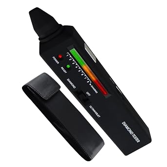 Diamond Test Analyst Real High Accuracy Diamond Tester with Ultraviolet UV Light, Professional Pen Jeweler Tool Gem Tester for Retail Jewelers, Novice and Expert Tool