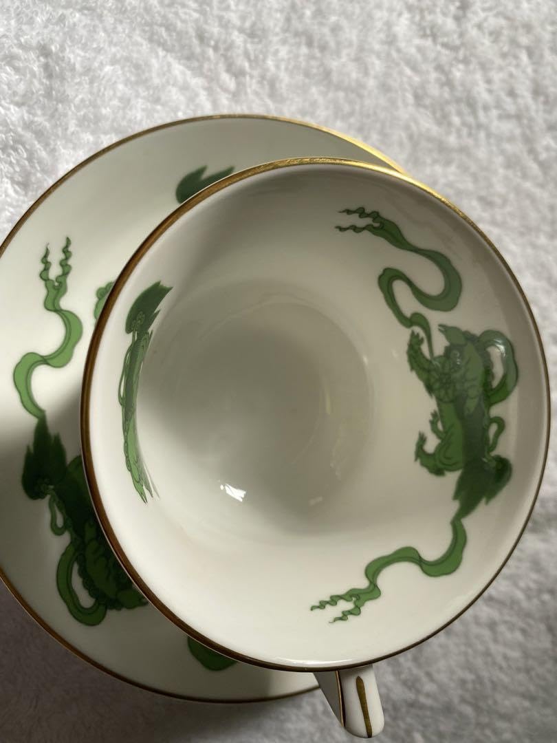 チャイニーズタイガー/グリーン/Cup&Saucer 箱付き 【公式通販】
