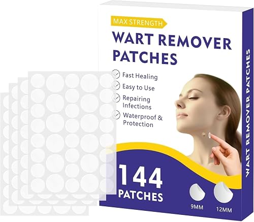 Wart Remover Patches Hydrocolloid Waterproof 144pcs