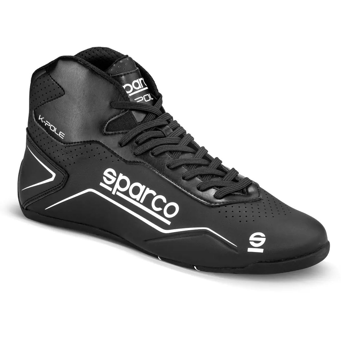 Sparco Unisex K-Pole Shoes Size 41 Black/Fluo Or