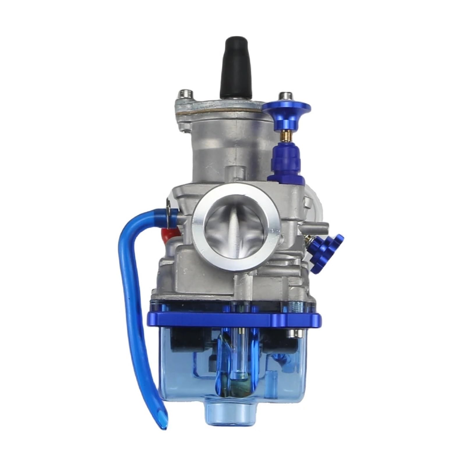 Gaźnik Pasuje do OKO PWK 24 26 28 30 32 34 mm 2T 4T skuter ATV motocykl terenowy uniwersalny gaźnik wyścigowy z dyszą Power Jet niebieska miska(PWK26)