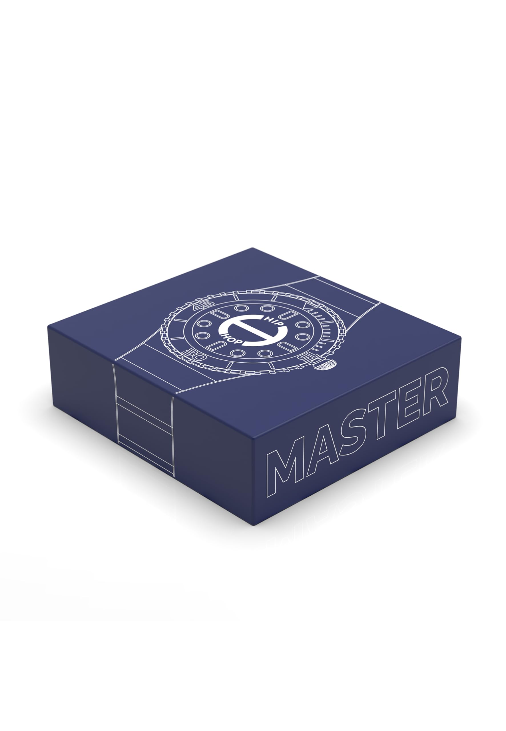 HIP HOP, Collezione Master, Orologio Uomo con 2 Cinturini in Silicone Intercambiabili, Resistente all’Acqua, Cassa 41 mm, Chiusura Pratica e Sicura, Lunghezza Regolabile fino a 19 cm, Idea Regalo