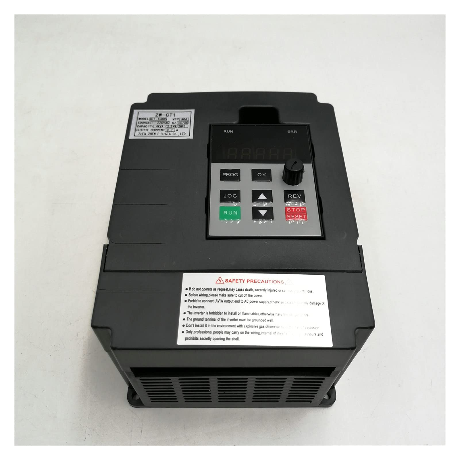VFD, Conducir Vfd Inversor Freqency Converter 1. 5kw / 2.2kw Velocidad del motor de frecuencia variable Pwm Control CT1 UA3350(1.5KW)