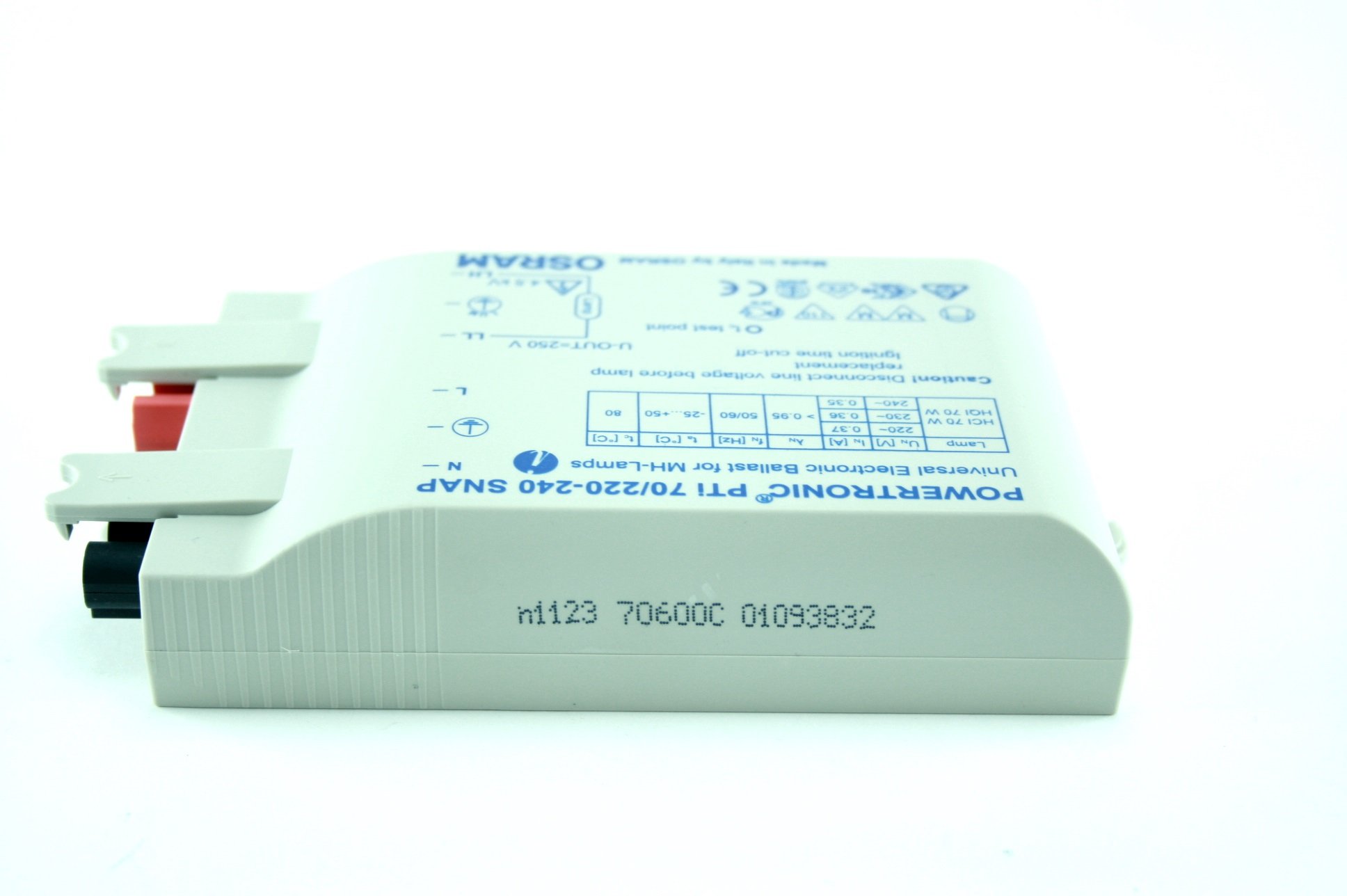 OSRAM Powertronic PTi 70 SNAP 70/220-240 MH Vorschaltgerät, 70 W, Metalldampflampe