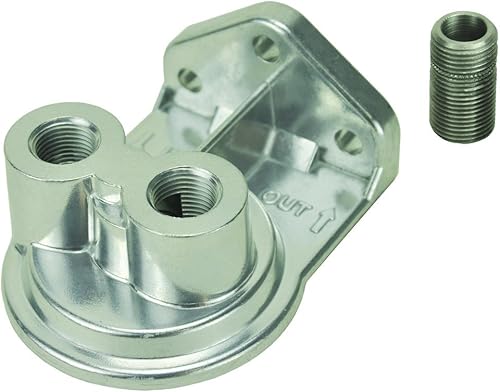 Derale 25044 Montaje de filtro de aceite de puerto lateral