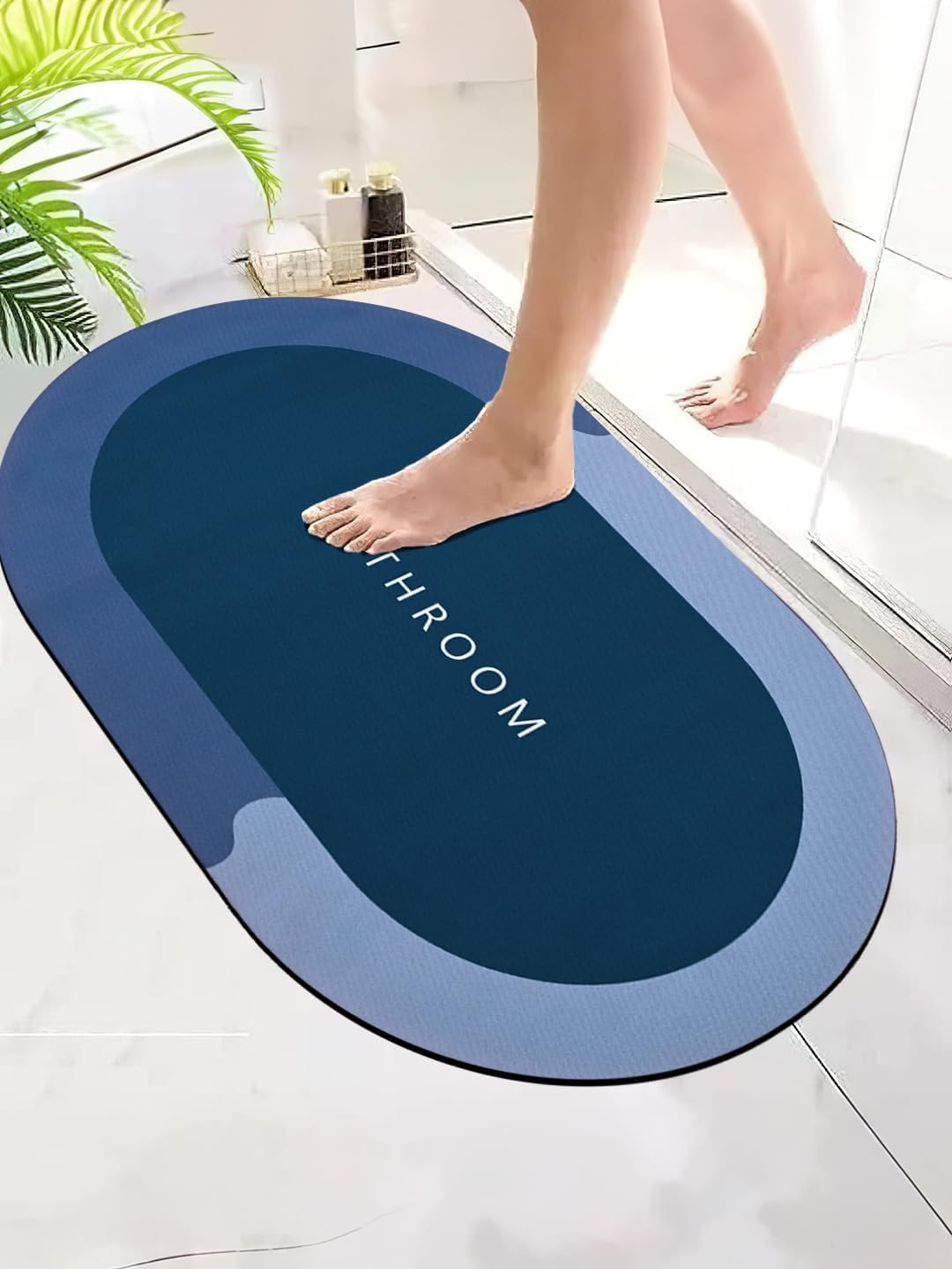 Anti-Skid Water Soaking Bathroom Print Door,Floor Bath Mat, Soft Quick Dry Water Absorbent Mat for Home Office, Multicolor (Pink, 40 x 60 cm - 1 Piece) (B0DG3PS7QX) Amazon Price History, Amazon Price Tracker