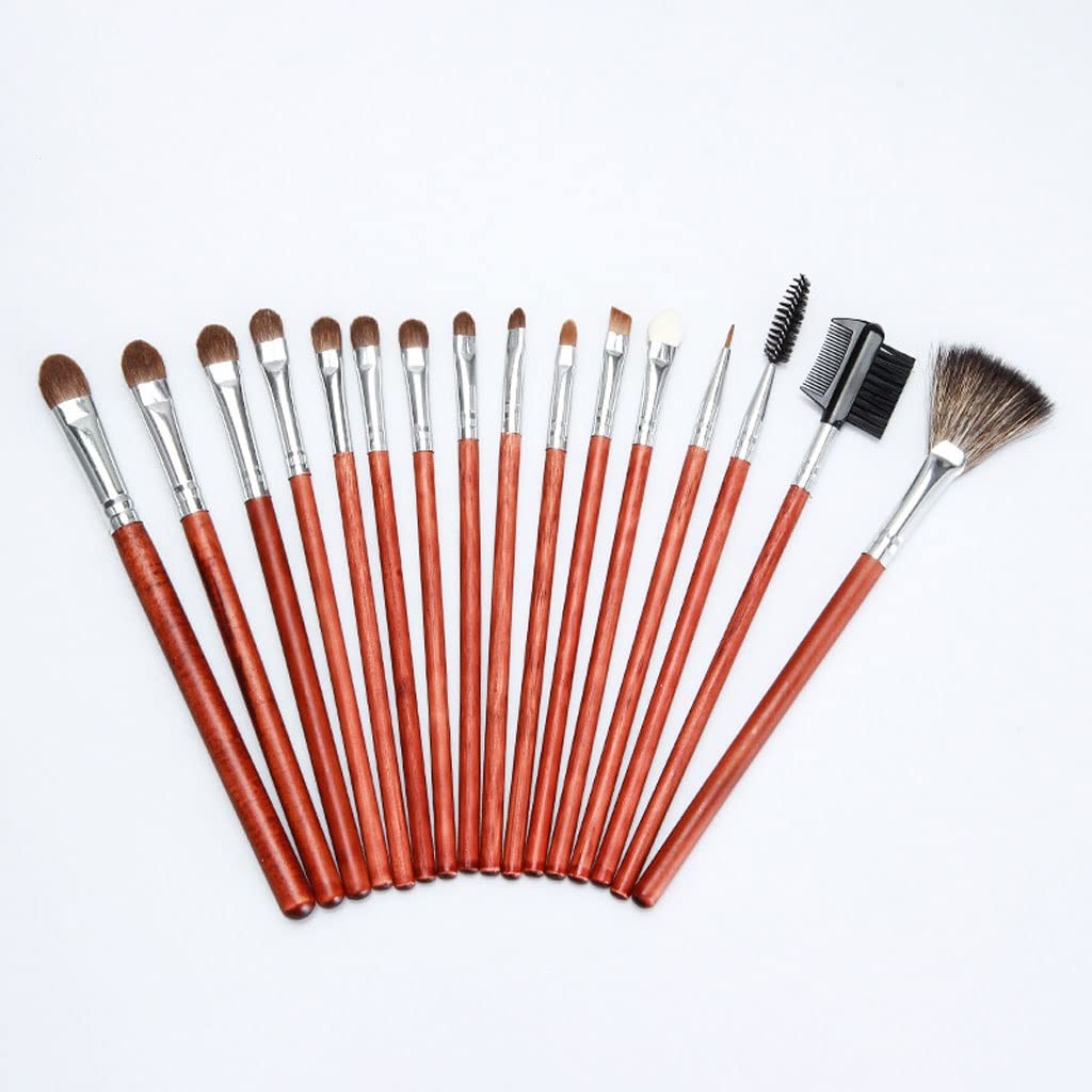 21 brochas de Maquillaje, brocha for Sombra de Ojos, brocha for Polvos Sueltos, Herramientas de Maquillaje, Juego Completo de Maquillaje