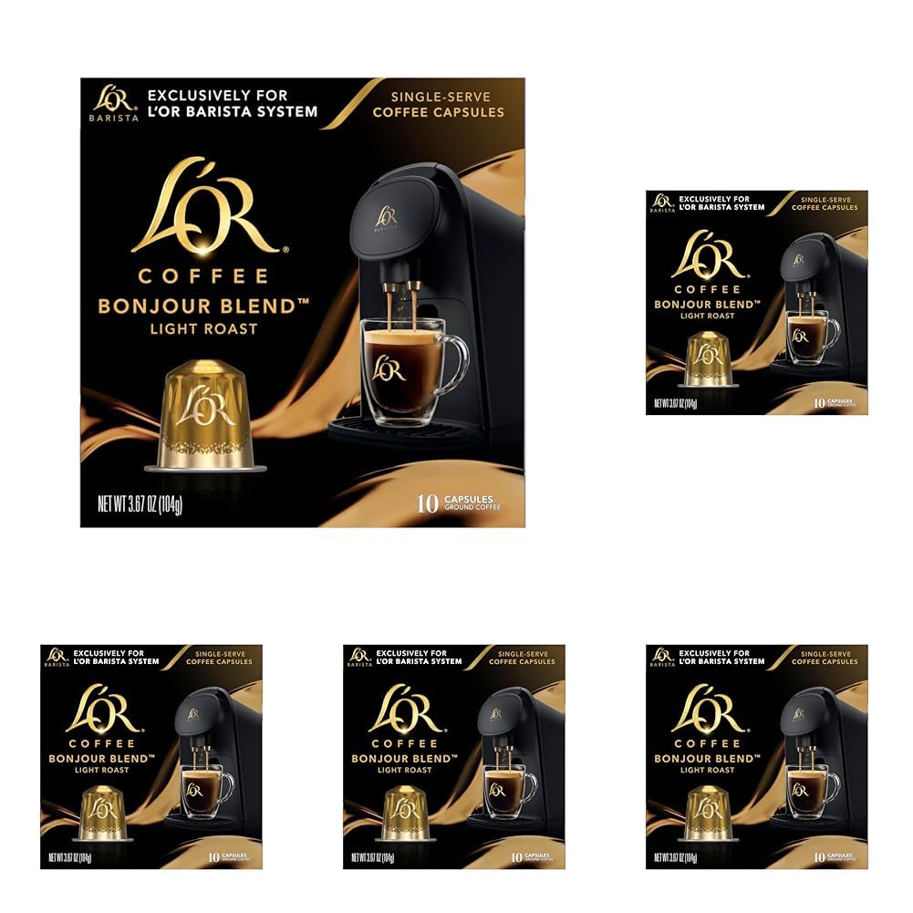 Amazon.com: L'OR Coffee Pods, 50 Count Bonjour Light Roast Blend