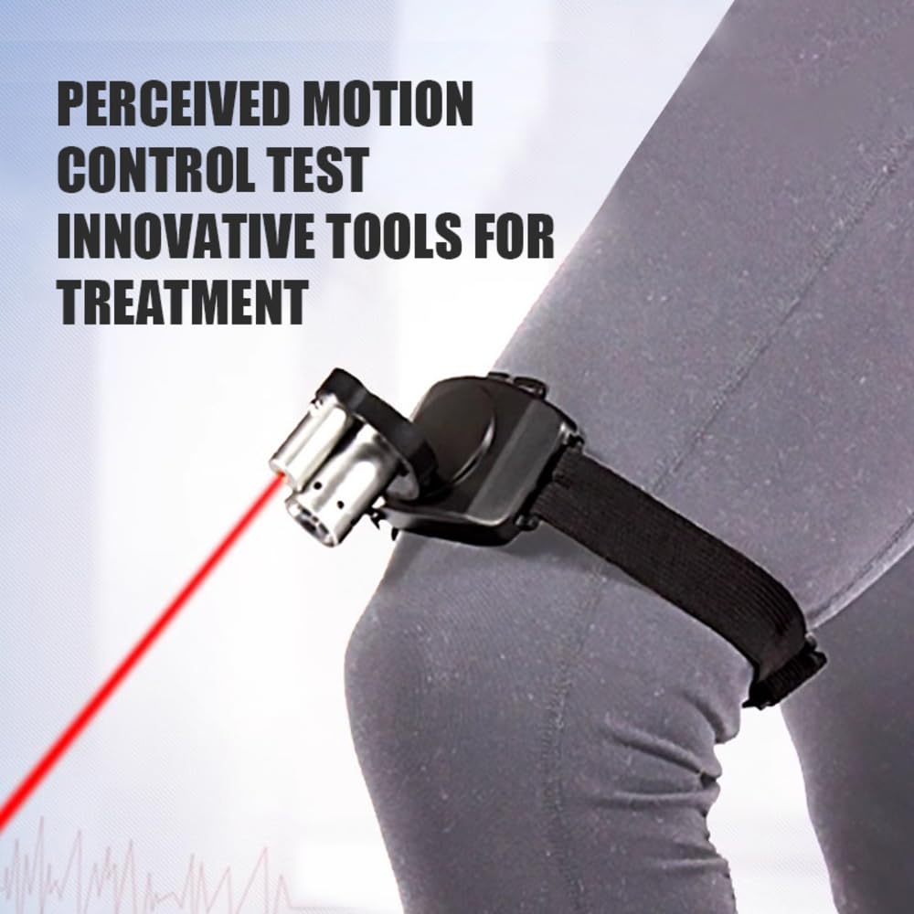 Torcia frontale laser a LED ricaricabile con cintura regolabile per test di controllo sensoriomotore e terapia fisica, Carlo Rinaudo - Concetti ispirati | Esercizio di controllo del movimento per uso