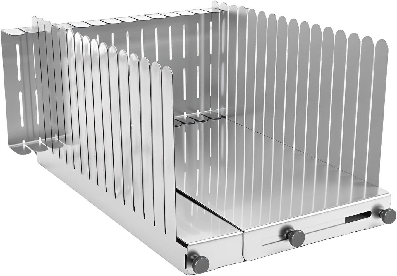 Stainless Steel Bread Slicing Guide, Adjustable