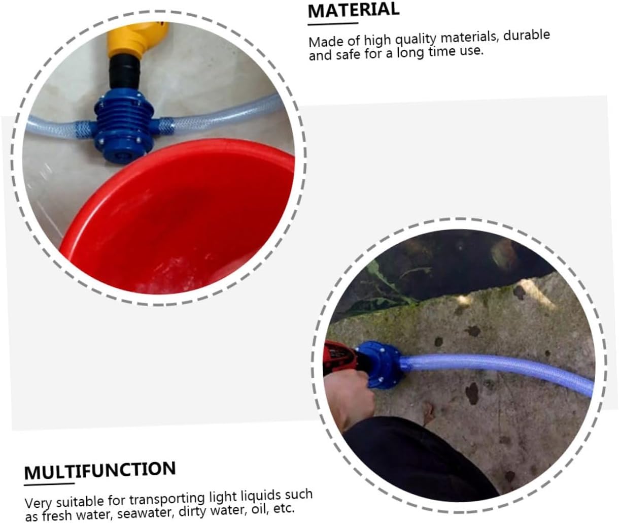 MAGICLULU Mini Self-priming Electric Drill Water Pump Small Portable Household Utility Pump for Pond Drainage, Current Centrifugal