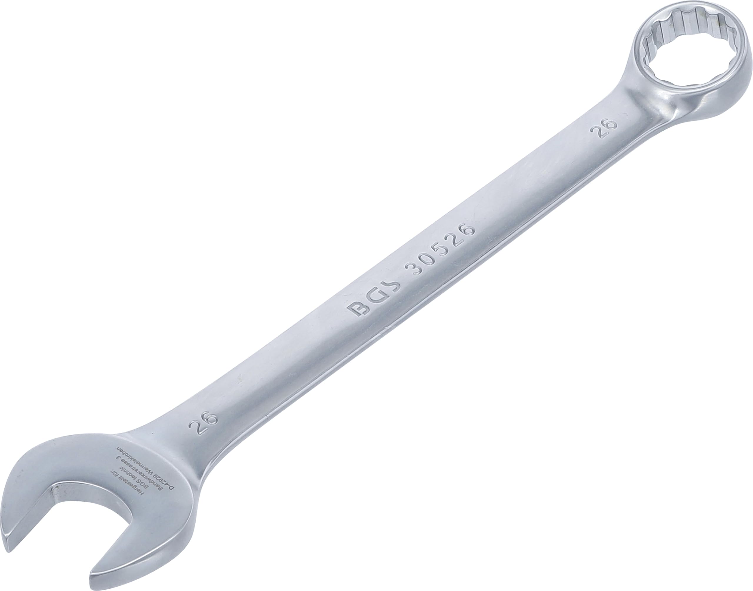 Bgs Silver 30526 | Combination Spanner | 26 Mm