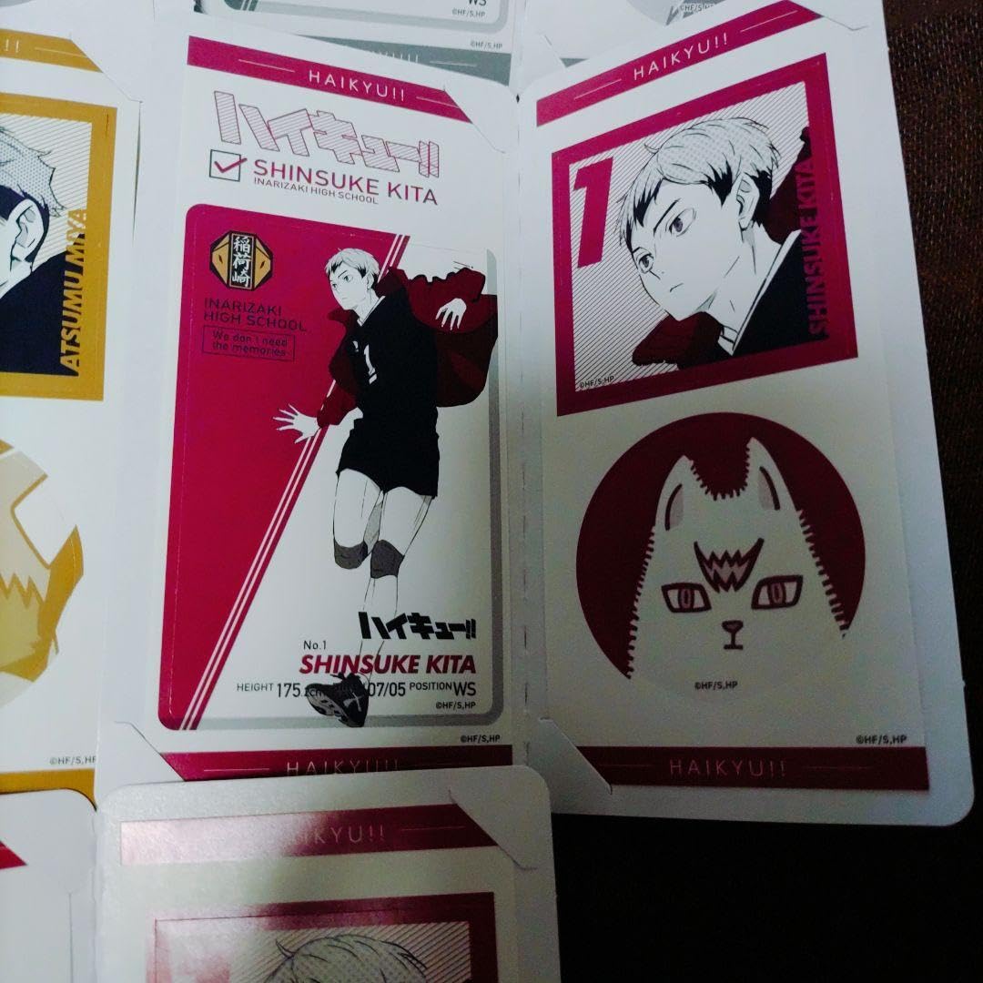 ハイキュー 宮治 最強ジャンプ ステッカー 50枚 2024年10月発売