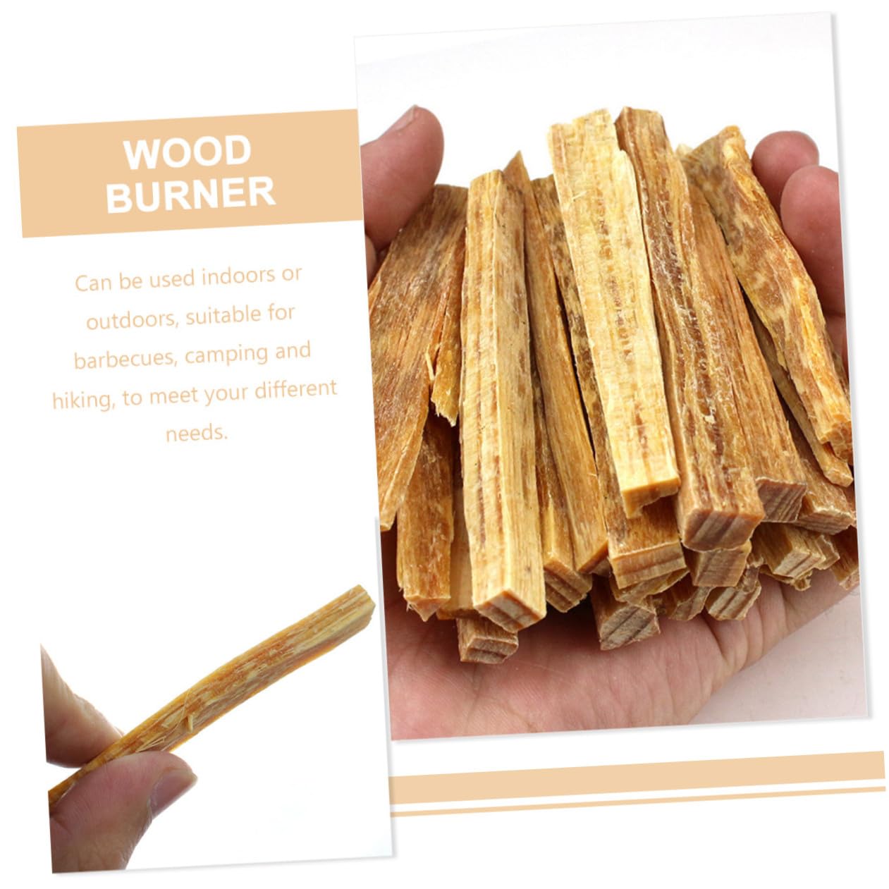 UPKOCH 2 Stück Zündung Feueranzünder Lagerfeuer Feuerholz Outdoor Kamin Werkzeuge Outdoor Holzbrenner Feueranzünder Camping Feuer stäbchen Licht Brennwerkzeug