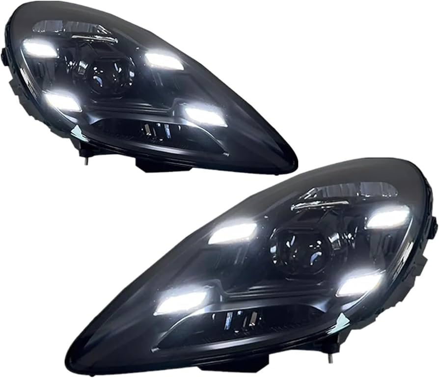 Amazon | 車のフロントライト互換性ポルシェケイマンボクスター 2016