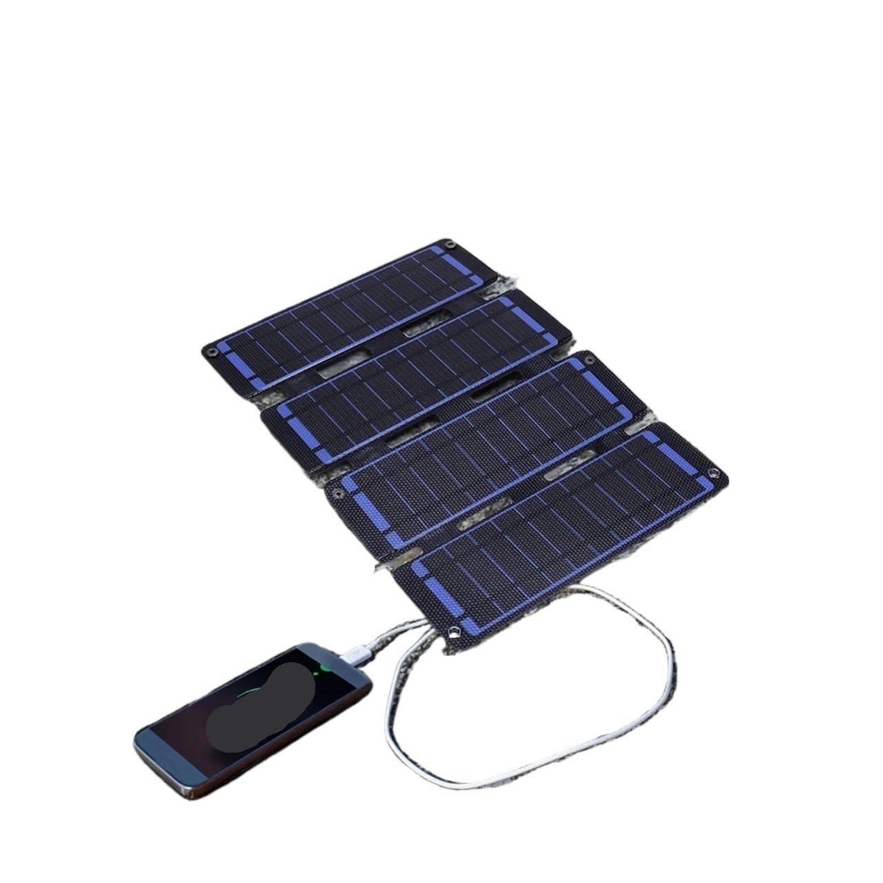 Składany Panel Słoneczny, Przenośny Składany Panel Solarny Power Bank Dual USB,do domu, na kemping