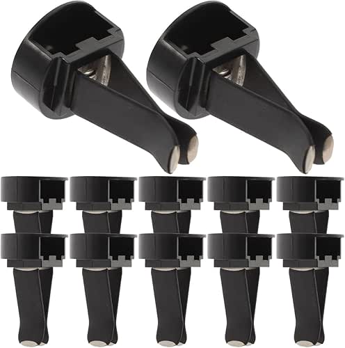 100pcs Square Head Car Vent Clips, Air Freshener Car Outlet
