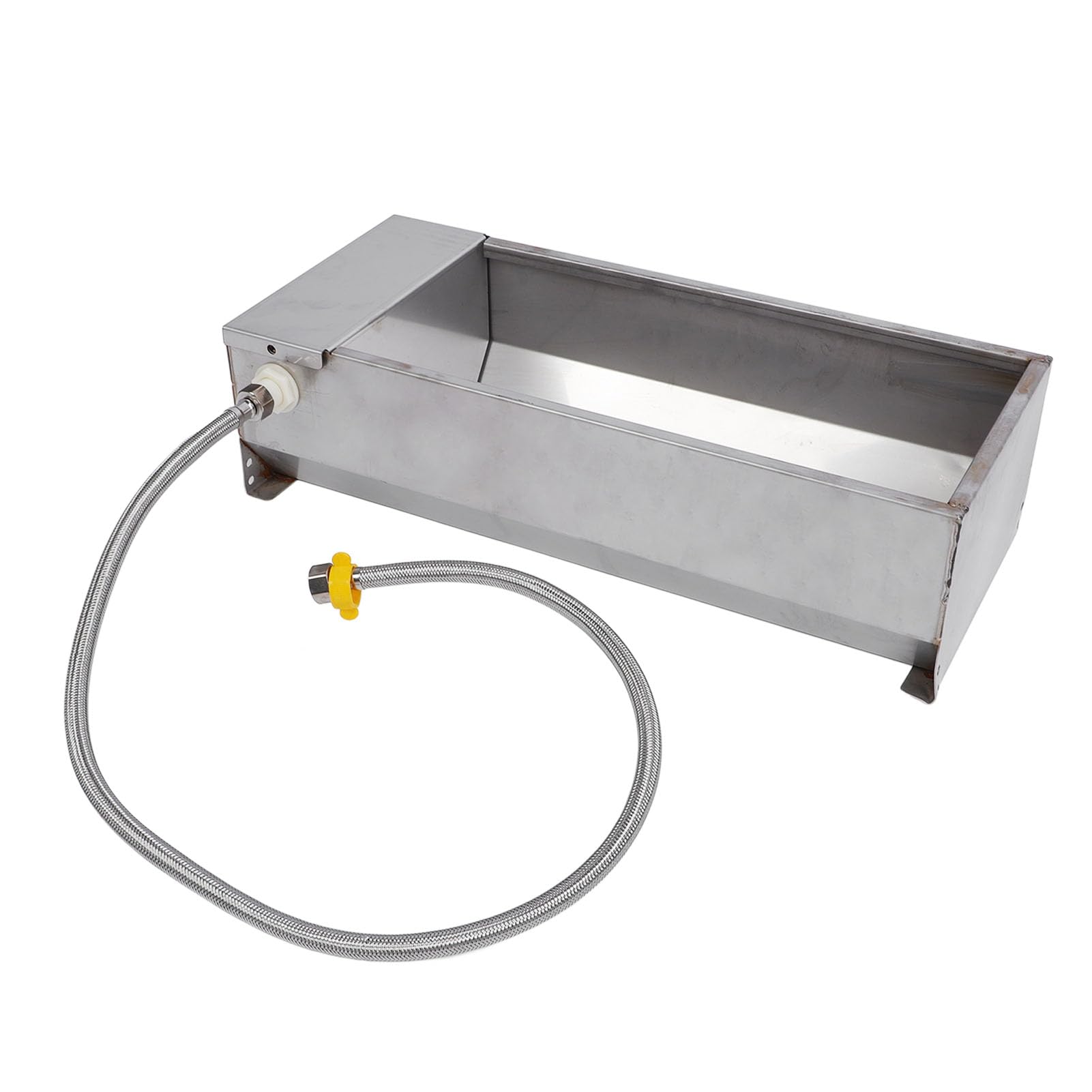 Rengue Abbeveratoio Automatico per Bestiame, Abbeveratoio per Animali Autoriempitivo di Grande capacità in Acciaio Inossidabile con Riempimento Automatico dell'Acqua, per Allevamento