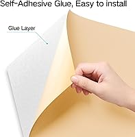 Vista 2 de Paquete de 12 paneles acústicos autoadhesivos de 12 x 10 x 0.4 pulgadas, paneles de espuma a prueba de sonido para paredes, diseño hexagonal