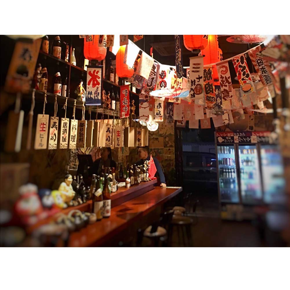 FANCY PUMPKIN Japanese Style Hanging Signs Sushi Bar Interior Decor Graven Wooden Menu, E02