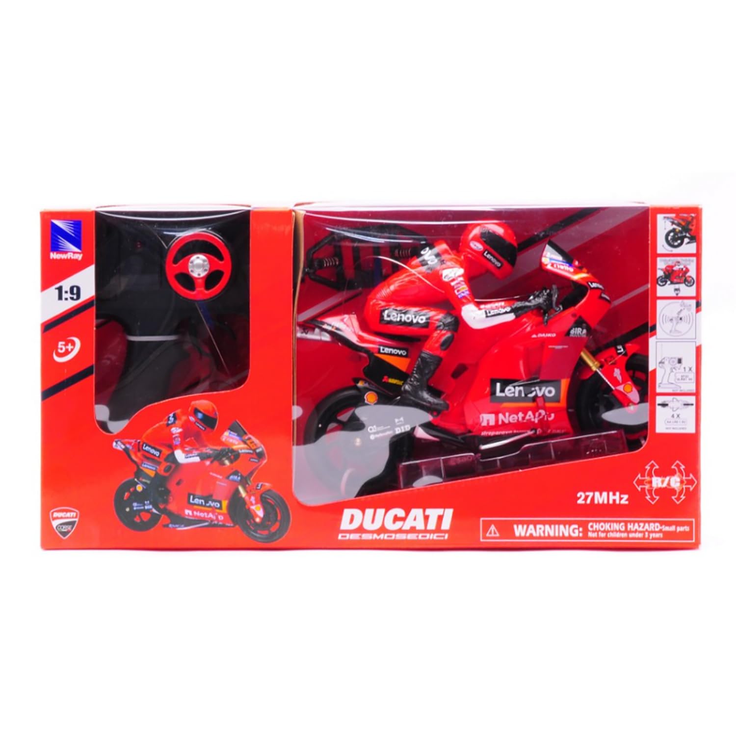 NewRay Moto Radiocomandata 1:9 Motogp Bagnaia