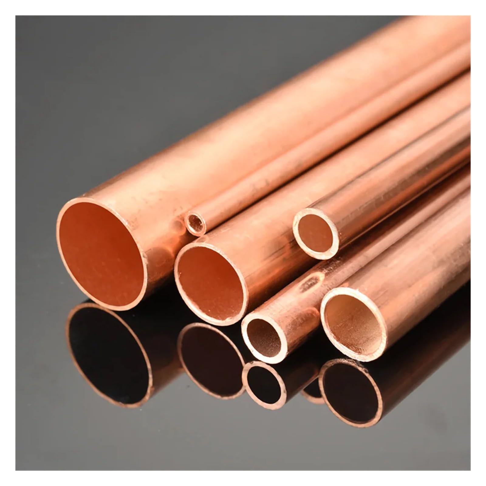 Tubo Di Rame Duro Da 1 Pezzo, Diametro Esterno 6/7/8/9/10/11/12/13/14/15/16/17mm, Tubi, Lunghezza Cava 500mm(14mm x 1mm)