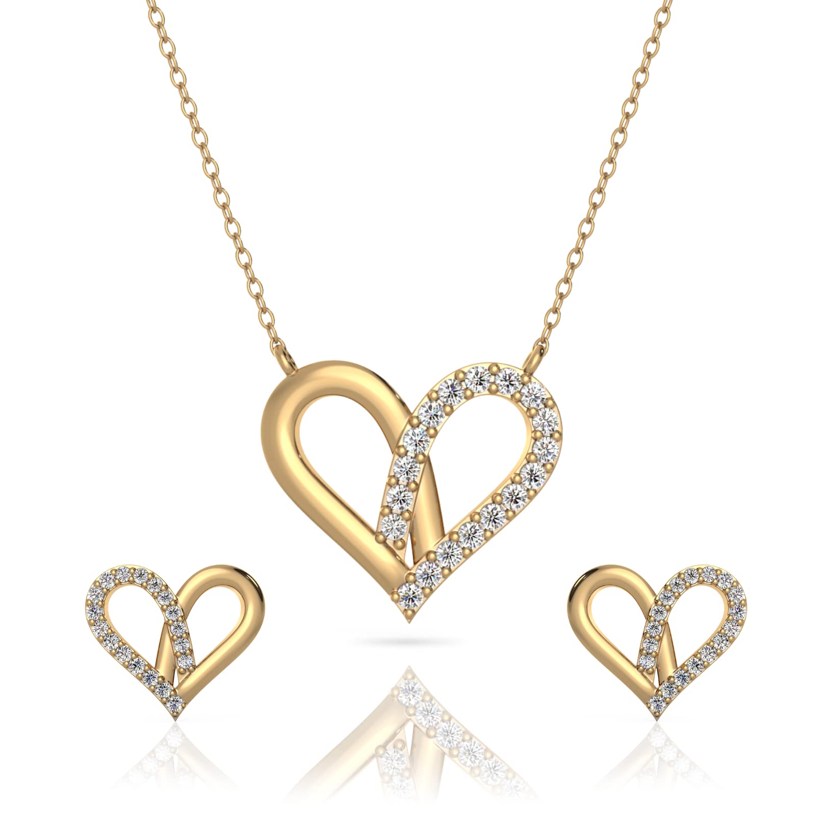 See full amazon price history chart for Verozi 925 Sterling Silver Gorgeous Heart Pendant Necklace & Earrings for Women, Cubic Zirconia AAAAA, Jewelry Gifts for Women with 6 Months Warranty*, 18 Chain Verozi 925 Sterling Silver Gorgeous Heart Pendant Necklace & Earrings for Women, Cubic Zirconia AAAAA, Jewelry Gifts for Women with 6 Months Warranty*, 18 Chain (B09ZBFP8LP) Amazon Price History, Amazon Price Tracker