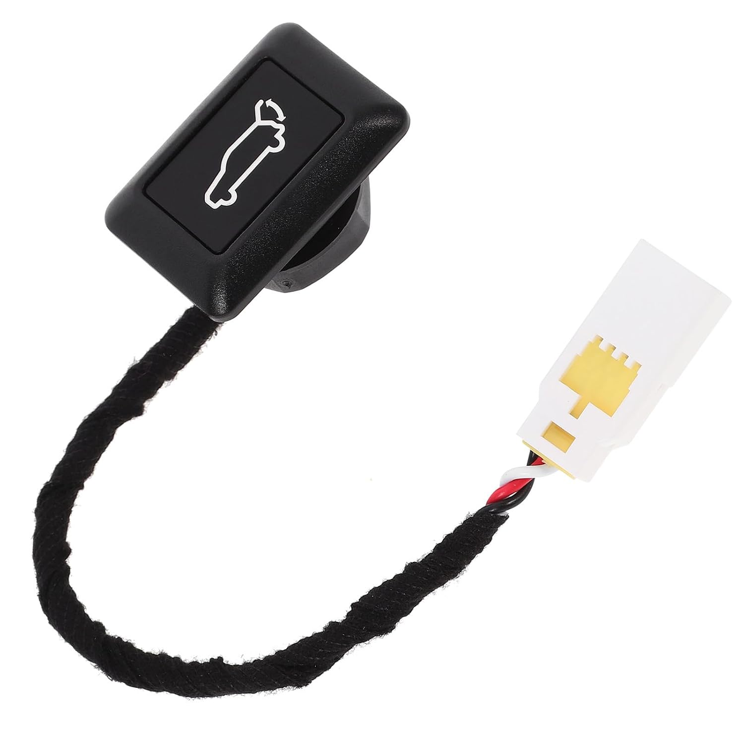 Didiseaon Car Trunk Release Button Switch for Rear Liftgate, Plastic and Brass Construction, Stable Structure, Suitable Replacement for Car Rear Trunk and Luggage Compartment Accessories