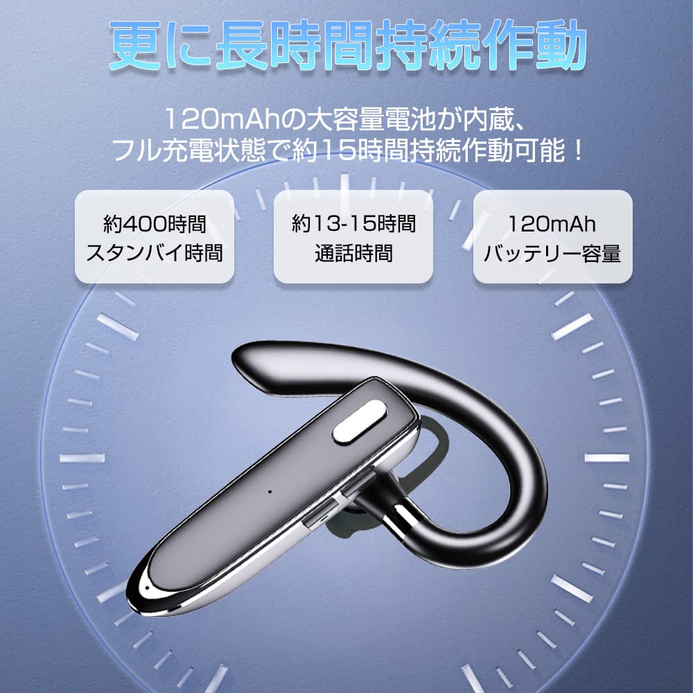 Amazon.co.jp: SLuB Bluetooth 6.1 ヘッドセット ワイヤレスイヤホン