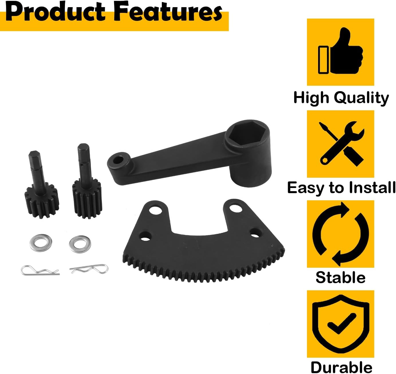 000133 Torque Multiplier Tool for Classic VW Bug & Beetle, Leverage Tool Compatible with 36mm Axle Nut & Flywheel Gland Nut Removal, Fits 1950-1979 Models, Includes Socket & Gears