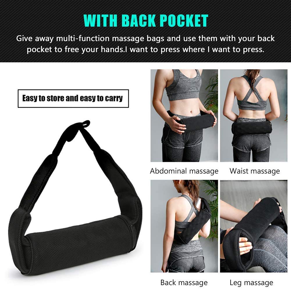 GZD Elektrische Yoga Säule, vibrierende Massage Ball, Fitness Yoga Foam Roller Deep Tissue Triggerpunkt-Therapie, Schmerz Mitteilung,Grün