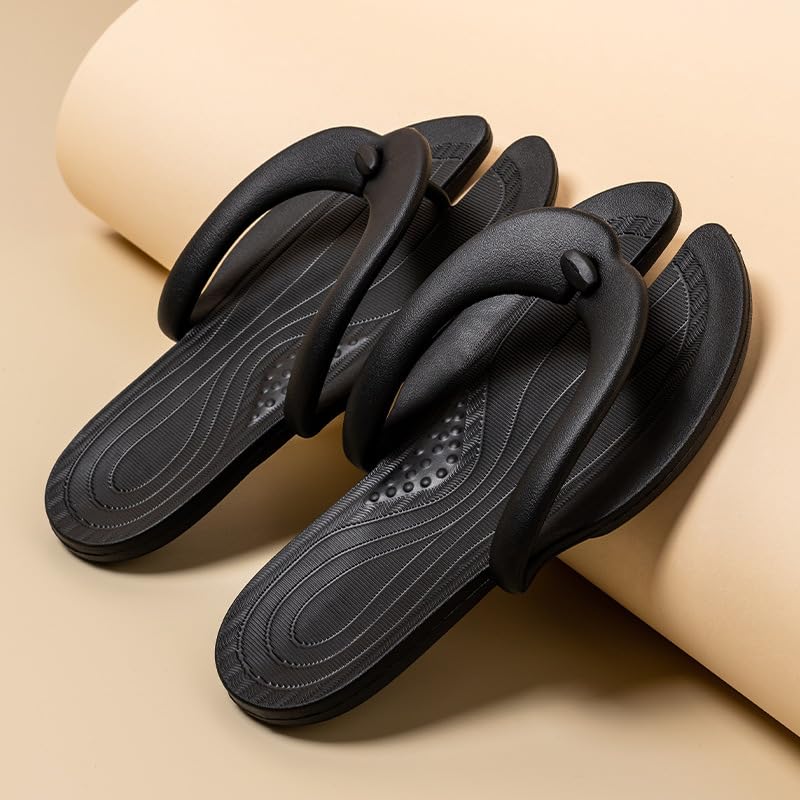 Summer Portable Detachable Folding Slippers for women and men, Foldable Travel Flip-Flops, Lightweight Soft Non-slip Couples Flip-Flops, Suitable for House,Travel, Beach, Pool, and Bathroom2
