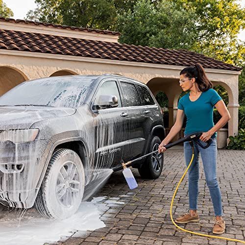 Image of Karcher Foam Cannon for Electric Pressure Washers up to 4000 PSI - Quick-Connect Fitting - Great for Vehicle and Car Wash