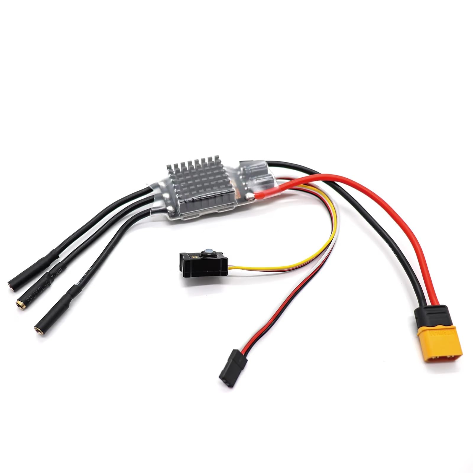 Per Axial Per Traxxas Per SCX10 Per TRX-4 Per TRX-6 ESC Per Auto RC Sistema Di Alimentazione ESC Per Cingolati RC AM32 Motore Brushless Per Combo RM-S20 80A Regolatore Velocità Rc(AM32 ESC)