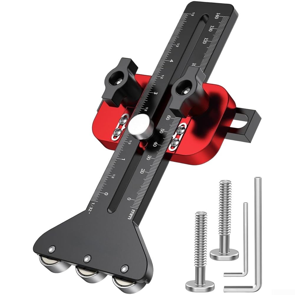 Guida Taglio Alluminio 200mm con Rullo Antiritorno(Thin Plate)