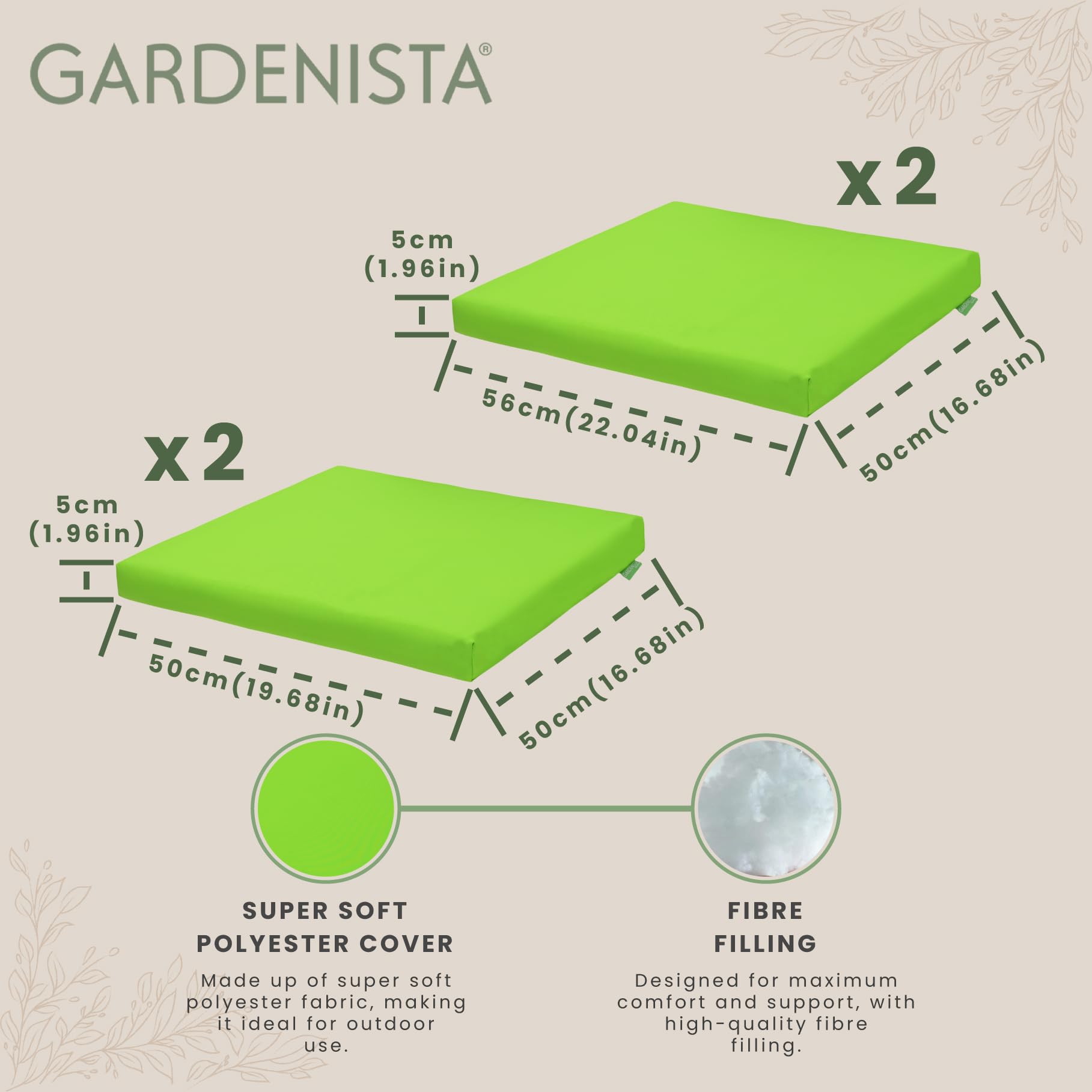 Gardenista - Poltrona a sacco gigante da esterno con schienale alto per adulti, relax, pronta