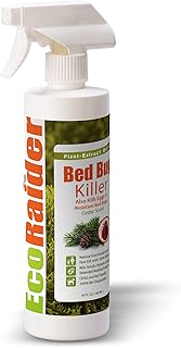 Sponsored Ad - EcoRaider Bed Bug Killer Spray 16 Oz, Green + Non-toxic, 100% Kill + Extended Protection