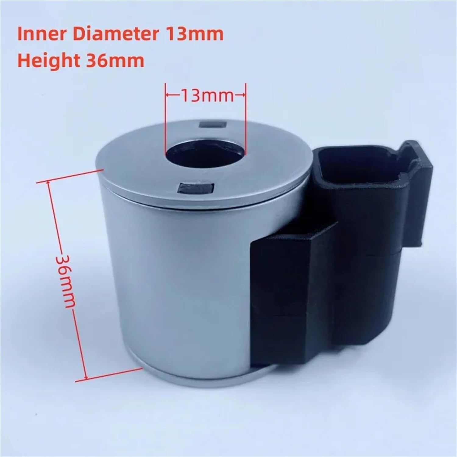 1pc Solenoid Valve Coil 4304012 Inner Diameter 13mm/16mm Height 36mm/50mm DC12V/24V With(ID13mm,DC12V)
