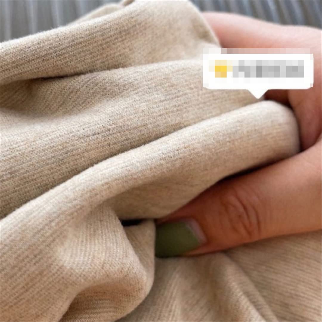 Disimlarl Conjunto de ropa interior térmica de invierno para hombres y mujeres Ropa interior térmica de doble capa de cachemira