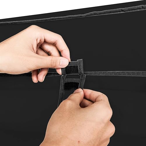 Vista 153 de 67" Portable Wardrobe Closet, Wardrobe Closet for Hanging Clothes with 2 Hanging Rods, 12 Clothes Storage Organizer Shelves, Non-Woven Fabric Grey